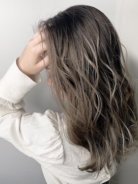 ライフ 四条畷店(Lyfe) ハイライトグラデーション_カーキグレージュ_153