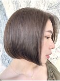 【ブルベおすすめヘアカラー】透明感あふれるシルキーベージュ