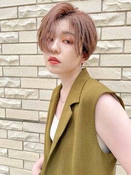 カヌレ 金沢文庫店 【金沢文庫】【ウェーブヘア】ハンサムショート/センターパート