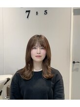 ポリッシュヘアーメイク 金町店(POLISH hair make) 實川 夏波