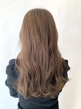 ヘアデザイン ファブロ(hair design FABRO.) ◎ミルクティーグレージュ/ブリーチなし/外国人風/ベージュ◎