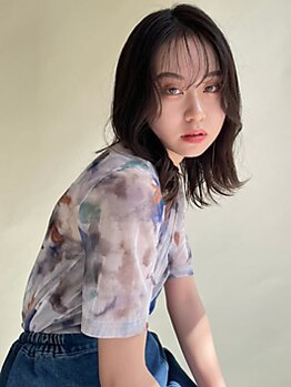 トナリ(tonari)の写真/鹿児島中央駅5分＊サロン帰りのstyleが自宅で再現できる計算しつくしたモチの良いカットでリピーター多数♪