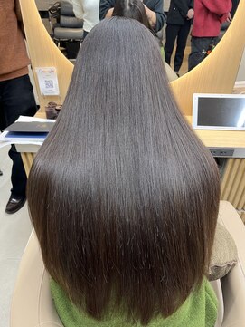 アース 天満橋店(HAIR & MAKE EARTH) 20代30代40代髪質改善トリートメント艶感ストレート透明感