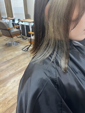 テーラヘアー 土気あすみが丘店(TELA HAIR) イヤリングカラー