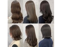 カサリラ(CasaRela)の雰囲気（ダメージレスカラーで透明感のあるカラーが人気。）