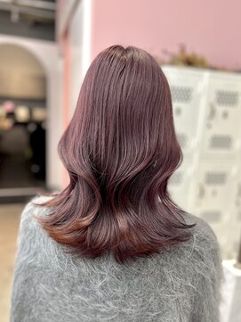 クム(kumu) 【kumu】ロングレイヤー/ピンクカラー/栄/名古屋