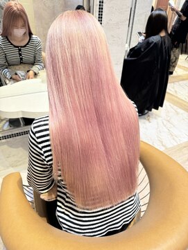 ロンドローズ 名古屋(Lond damaskRose) 学割 ブリーチなしダブルカラー ブリーチ 髪質改善 ボブ  864