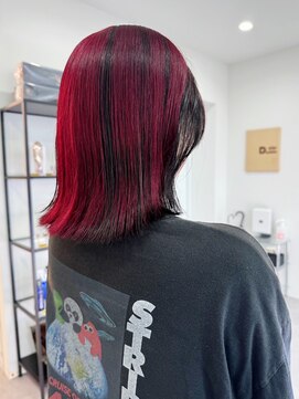 ギグスダブル 栄店(gigs double) アンブレラカラー/レッドカラー