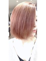 美容室クロシュ&nbsp;ダブルカラー　ボブ