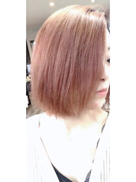 美容室クロシュ ダブルカラー ボブ
