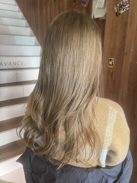 アヴァンス 天王寺店(AVANCE.) ミルクティーベージュ×透明感