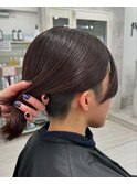 ツーブロックボブ刈り上げ女子レディースショート