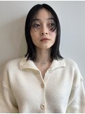 【レイヤーボブ】【切りっぱなしボブ】【顔周りレイヤー】