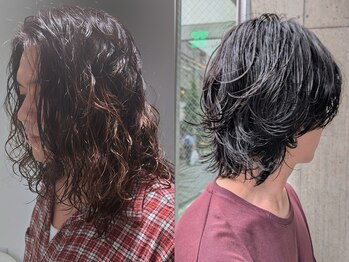 パドル(Paddle)の写真/【恵比寿駅3分】メンズパーマ、メンズのロングスタイルが得意☆希望に沿うスタイルを再現します！