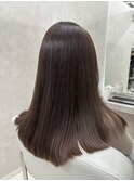 ブラウン/髪質改善トリートメント/透明感カラー/髪質改善サロン