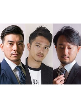 《口コミ高評価》第一印象重視のビジネスマン&就活生に。こだわる繊細なカットで清潔感なビジネスstyleへ。