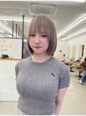@haru__sand ボブ/レイヤーボブ/韓国風/小顔/ワンレン/大阪梅田