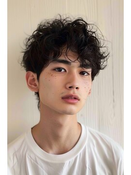 ラナ 新宿(lana) メンズ/パーマ/似合わせ/シャドウパーマ/【lana hair新宿】