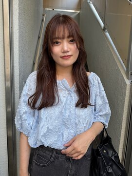 ローレンプラス(LOREN+) ミディアムヘア/暗めカラー/グランマッシュ/名駅/レイヤーカット