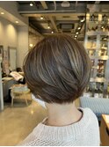 冬の大人ハンサムショート◎20代30代クールアッシュ