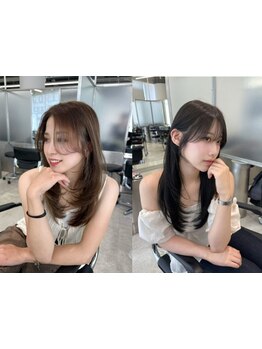 《梅田》第一印象を変える“顔周りデザイン”。小顔見せも抜け感も、あなたに合わせて調整。