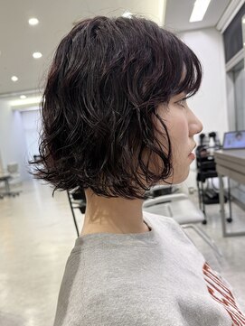 アルテヘアー(arte HAIR) 【arteHAIR】ボブパーマ/ボブ/ボルドー/プードルパーマ