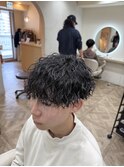 はねない縦落ちパーマ!