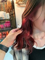 アクト 原宿(ACT)&nbsp;ワインレッド/インナーカラー/ボルドー/ブリーチ/ケアブリーチ