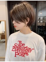 サンドパールス 仙台店(sand PALCE)&nbsp;髪質改善/大人ガーリー/似合わせカット/ショートボブ前髪/仙台