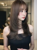 ケシキ 表参道 原宿(kesiki.)&nbsp;バタフライカット/レイヤーカット/シースルー/2wayバング