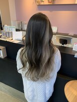 アヴァンス 北花田店(AVANCE) 【#ミルクティーグレージュ】×アンブレラカラー