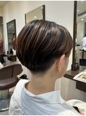 刈り上げレディースショート