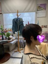 サロン ド シルク オリーブグレー/ヘーゼルベージュ/暗めカラー/ココアブラウン