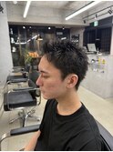 スパイキーショート/短髪スタイル/ピンパーマ