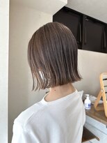 ソーイ(sowi)&nbsp;【sowi 鳥羽】ベージュカラー×あご下ボブ