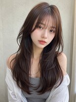 ベル 新宿(Belle)&nbsp;ハッシュカットレイヤーカットくびれレイヤー巻ける縮毛矯正