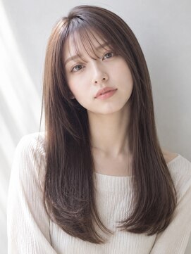 シンク オモテサンドウ(sync omotesando) 巻ける縮毛矯正/グレージュカラー/髪質改善/ストレートヘア