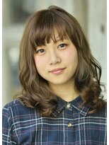 ナナナ パレナ 大津膳所店(nanana parena) 艶感重視のロブデジタルパーマスタイル☆【nanana parena】