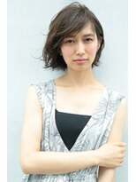 ネイヴィル(navile)&nbsp;オリーブグレージュ×外ハネボブ