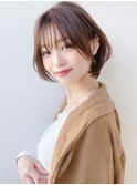 [K-two青山]ワンカールでできるセット簡単！大人ショートボブ