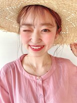 エマエコル(Emma ecole)&nbsp;Emma ecole シースルーバング 韓国風 おくれ毛 ゆるふわ by.高橋