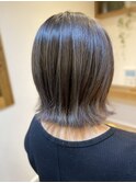 バレイヤージュグレージュカラー
