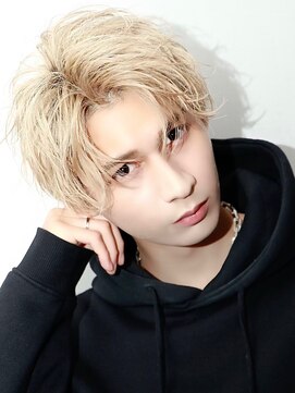 リップス 表参道店(LIPPS) ハイトーンセンターパート【ダーウィン】