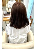華やかピンクブラウン