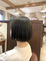 アドラーブル 女池店(adorable) 【ミニボブ】【オリーブアッシュ】【10代20代30代】