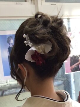ヘアサロン ユニティ(Hair Salon Unity) 和装＆洋装OKの夜会巻き
