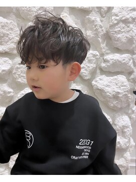 モアナ バイ ヘッドライト 沖縄東崎店(Moana by HEADLIGHT) Moana【東崎】#キッズパーマ#メンズパーマ#刈り上げマッシュ