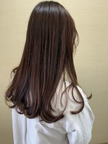 ヴォーグ美容室 アピカ店&nbsp;ワンカール×ピンクベージュ