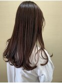 ワンカール×ピンクベージュ