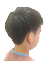 黄ぐまくん美容室 ツーブロックキッズカット